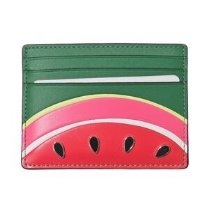 Kate Spade Card Holder Card Case Green Watermelon What A Melon Summer Vacation